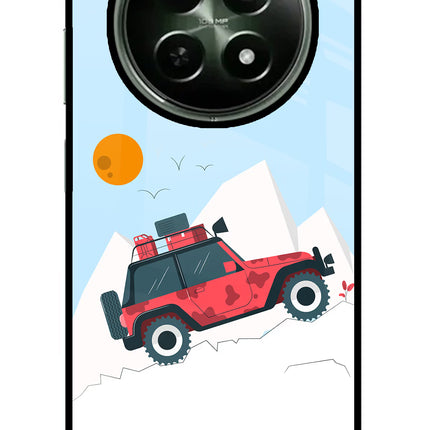 Mountain Trail Beast Realme 12 5G Glass Case