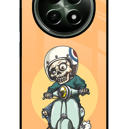 Undead Biker Realme 12 5G Glass Case