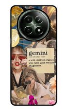 Gemini Zodiac Realme 12 5G Glass Case