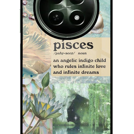 Pisces Zodiac Realme 12 5G Glass Case