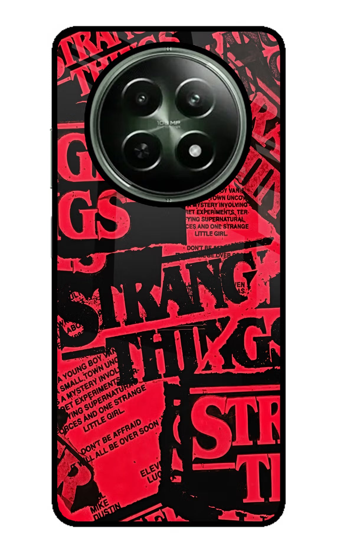Ordinary Things Realme 12 5G Glass Case Back Cover by Casekaro