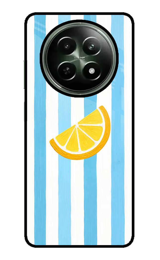 Summer Lemon Realme 12 5G Glass Case