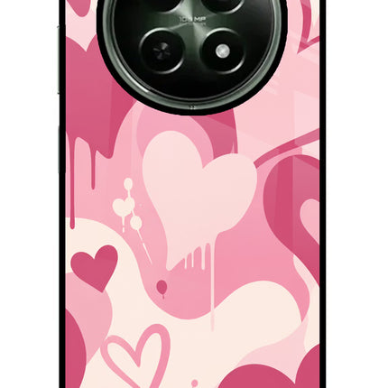 Hearty case Realme 12 5G Glass Case