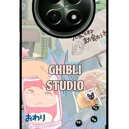 Studio Ghibli Realme 12 5G Glass Case