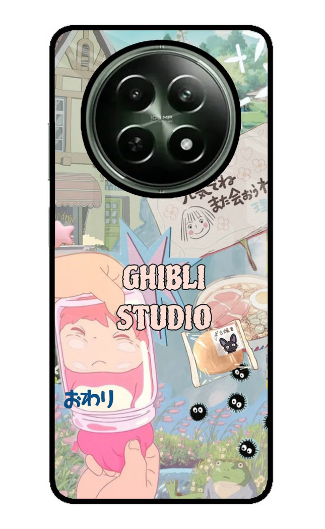Studio Ghibli Realme 12 5G Glass Case