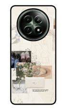 Soft Aesthetic Realme 12 5G Glass Case