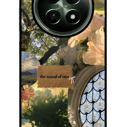 Rain Realme 12 5G Glass Case