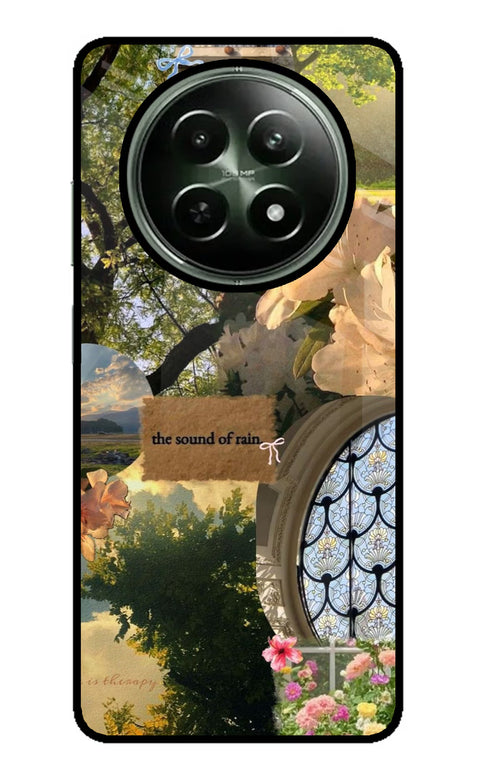 Rain Realme 12 5G Glass Case