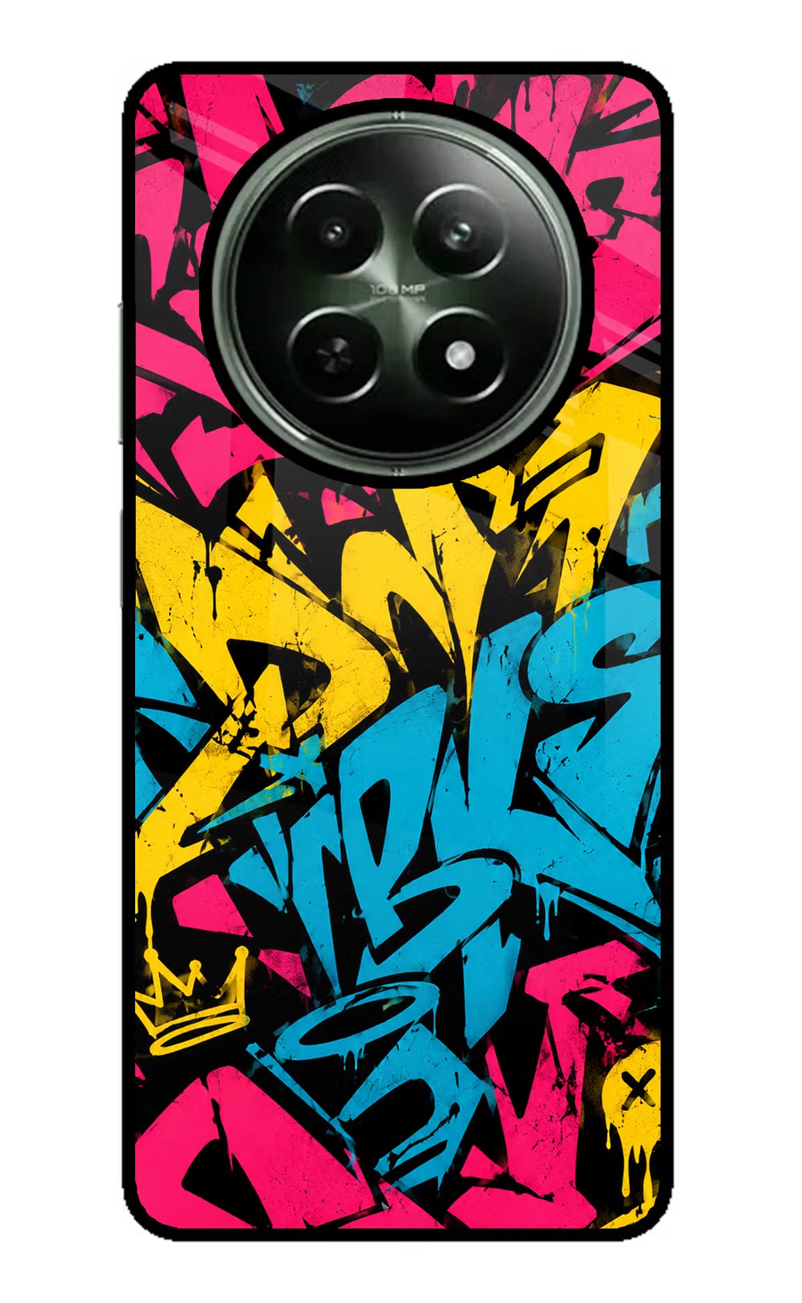 Graffiti Vibe Realme 12 5G Glass Case