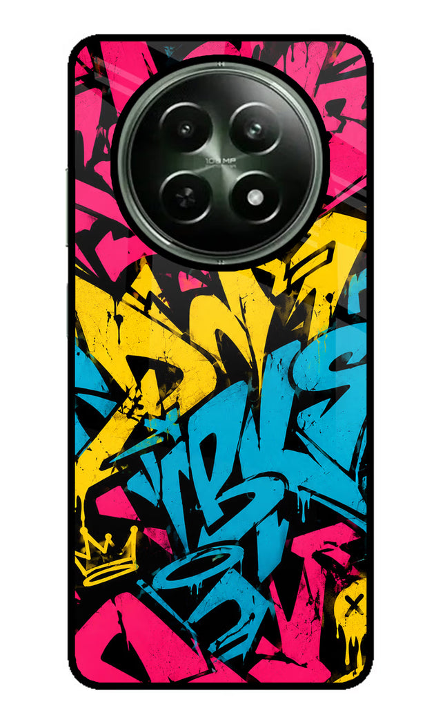 Graffiti Vibe Realme 12 5G Glass Case