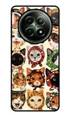 Cool Cat Realme 12 5G Glass Case