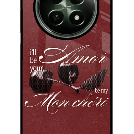 Velvet Cherry Realme 12 5G Glass Case