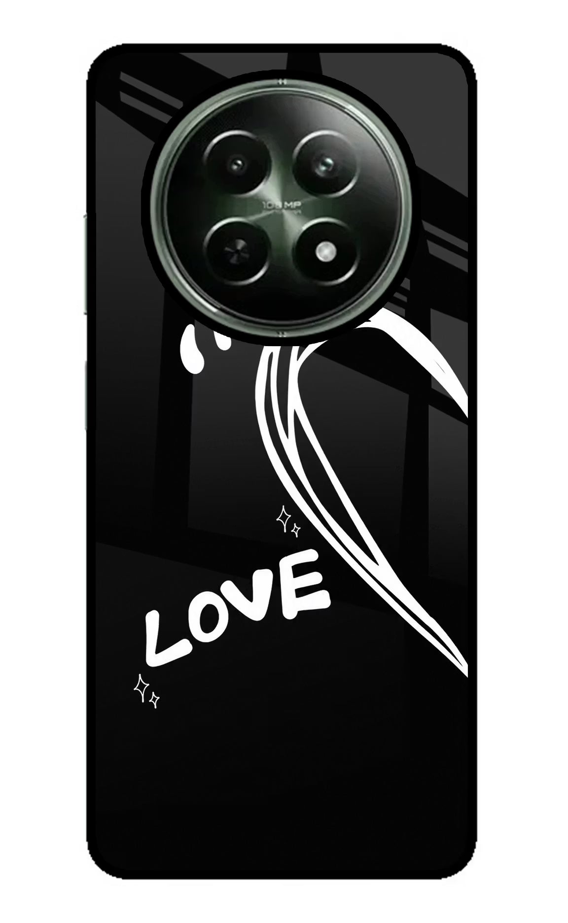 Love Line Realme 12 5G Glass Case