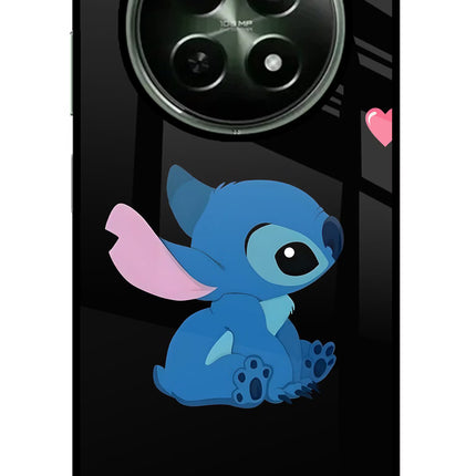 Stitch Crush Realme 12 5G Glass Case