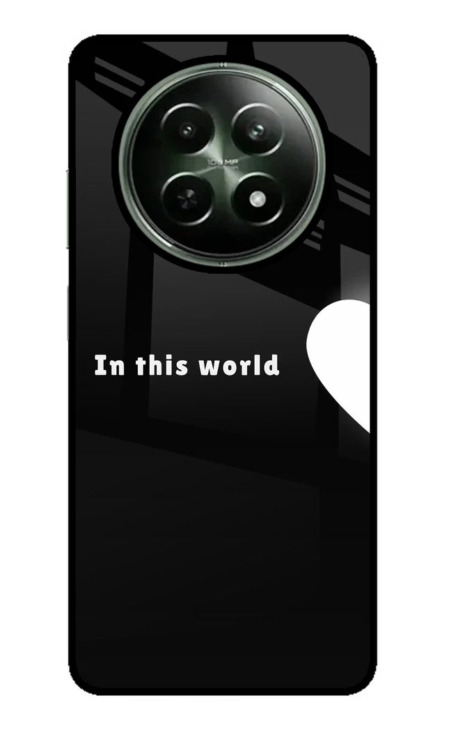This World Realme 12 5G Glass Case