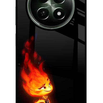 Ember Flame Realme 12 5G Glass Case