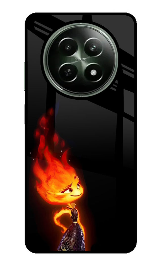 Ember Flame Realme 12 5G Glass Case
