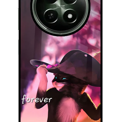 Forever Cat Realme 12 5G Glass Case