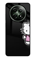 Kitty Charm Realme 12 5G Glass Case