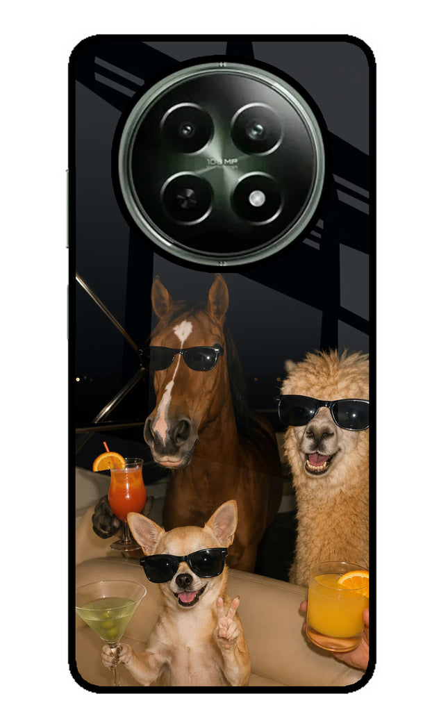 Party Squad Realme 12 5G Glass Case
