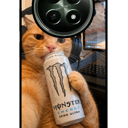 Gamer Cat Energy Realme 12 5G Glass Case