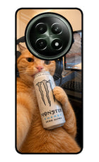 Gamer Cat Energy Realme 12 5G Glass Case