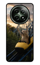 Rollercoaster Dog Realme 12 5G Glass Case