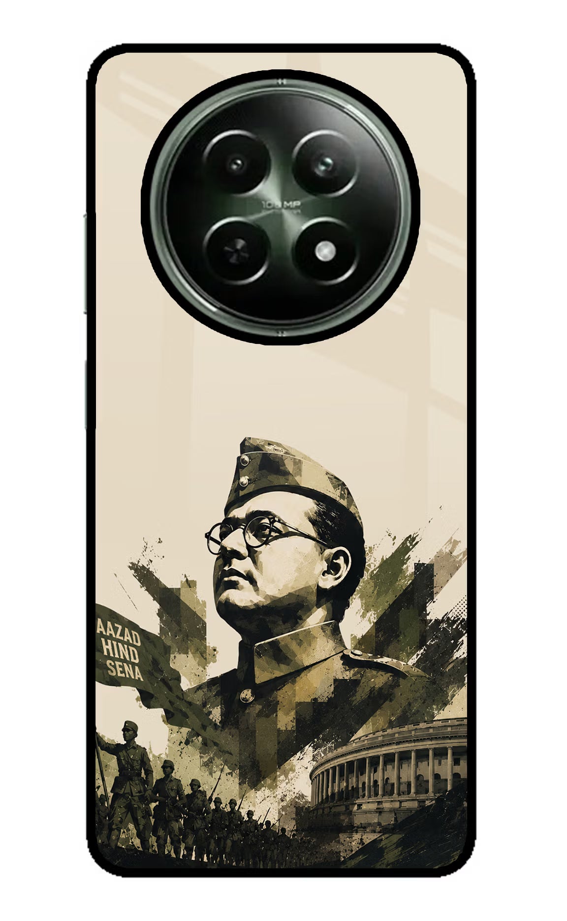 Netaji Rising Realme 12 5G Glass Case