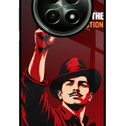 Bhagat Singh Revolution Realme 12 5G Glass Case