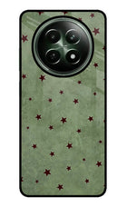 Green Stars Realme 12 5G Glass Case