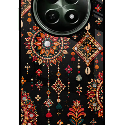 Boho Noir Realme 12 5G Glass Case