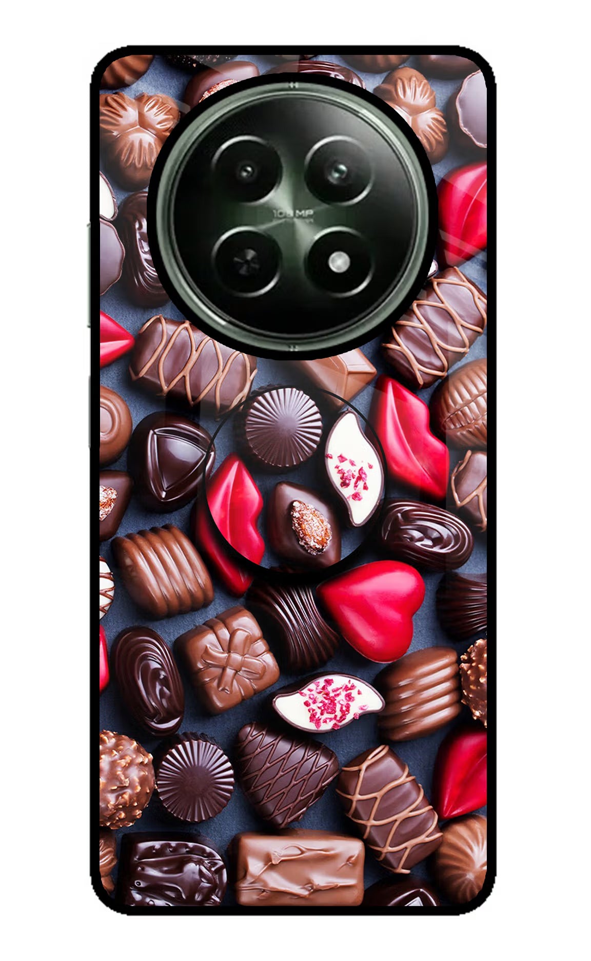 Chocolates Realme 12 5G Pop Case by Casekaro