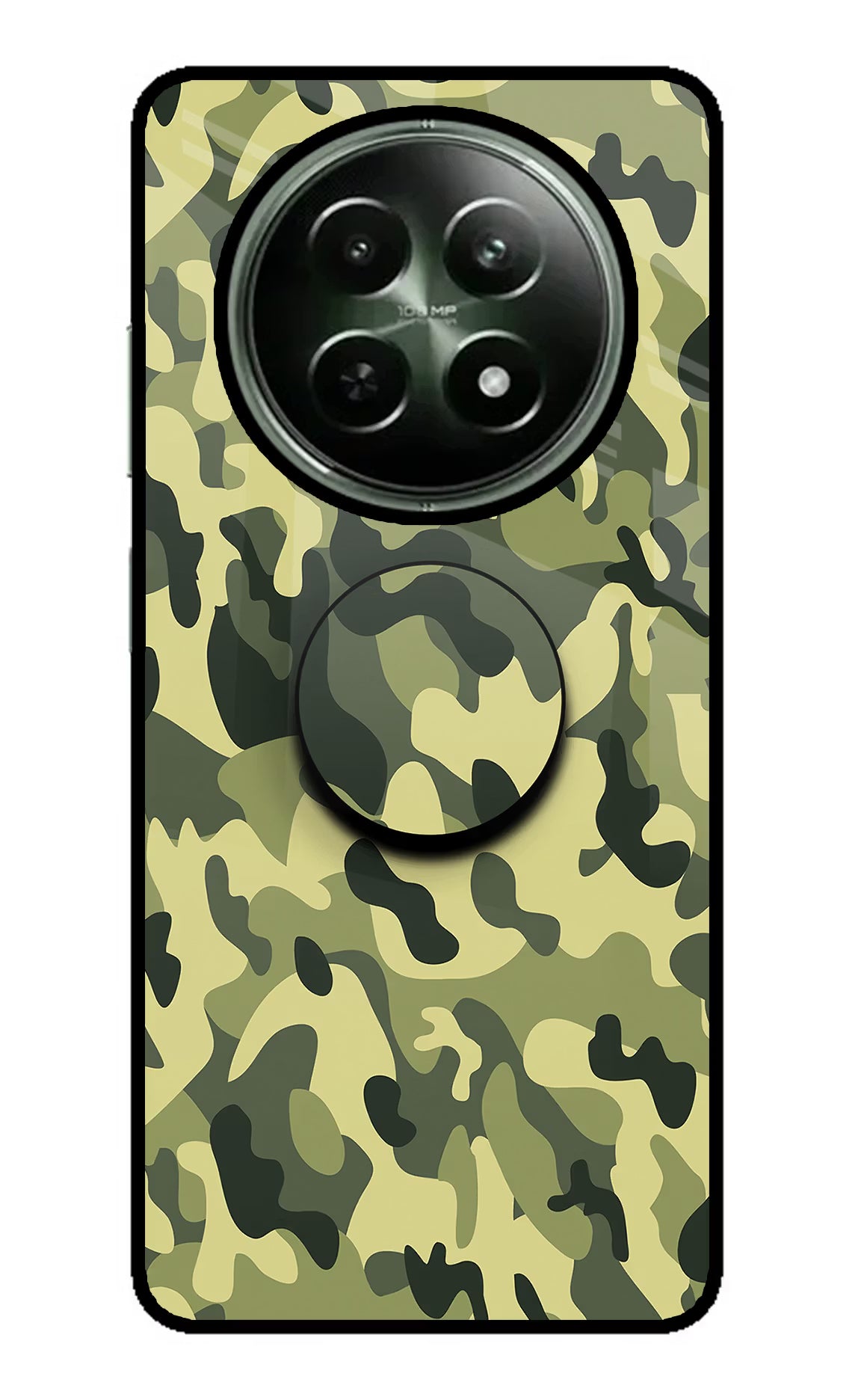 Camouflage Realme 12 5G Pop Case by Casekaro
