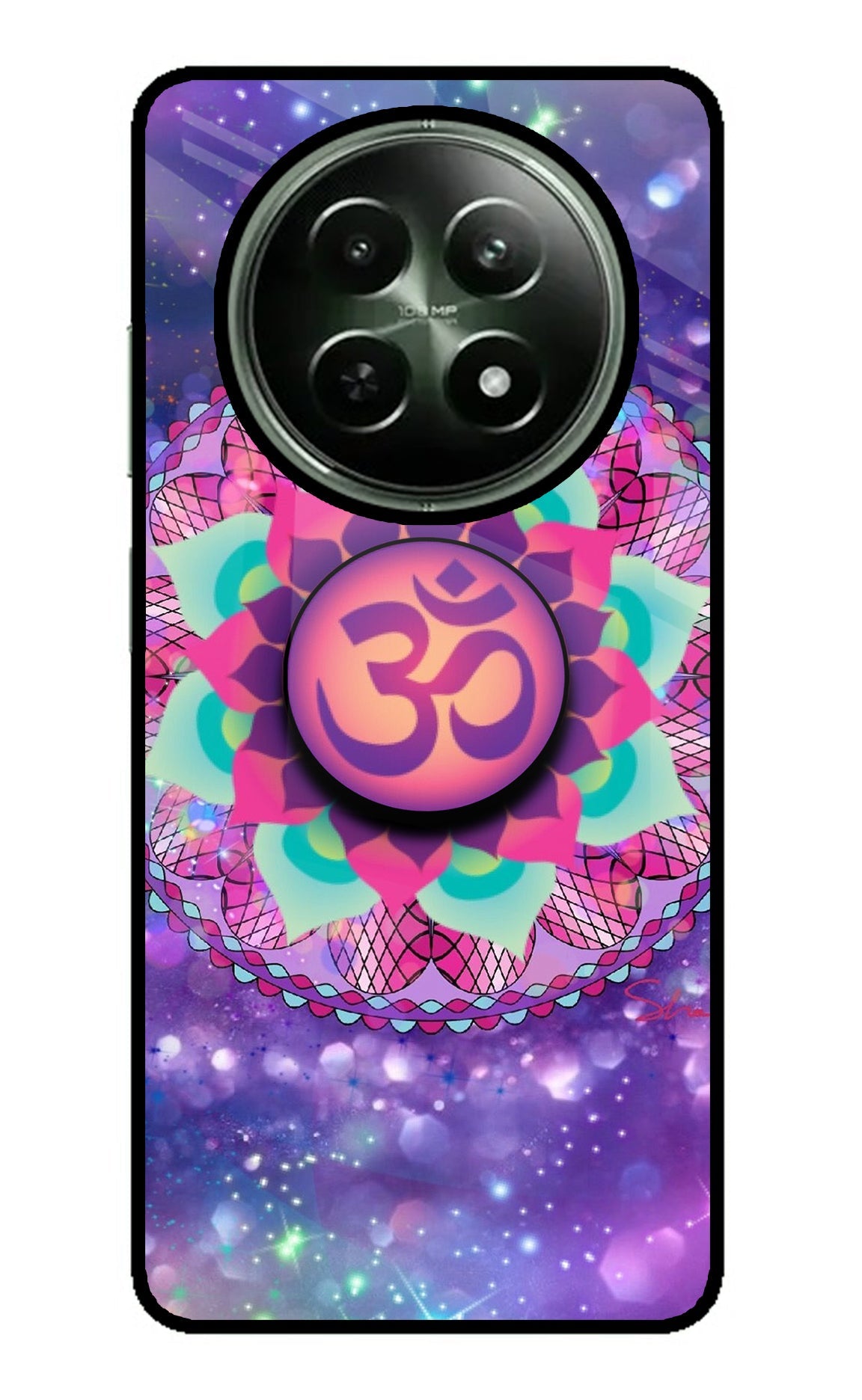 Om Purple Realme 12 5G Pop Case