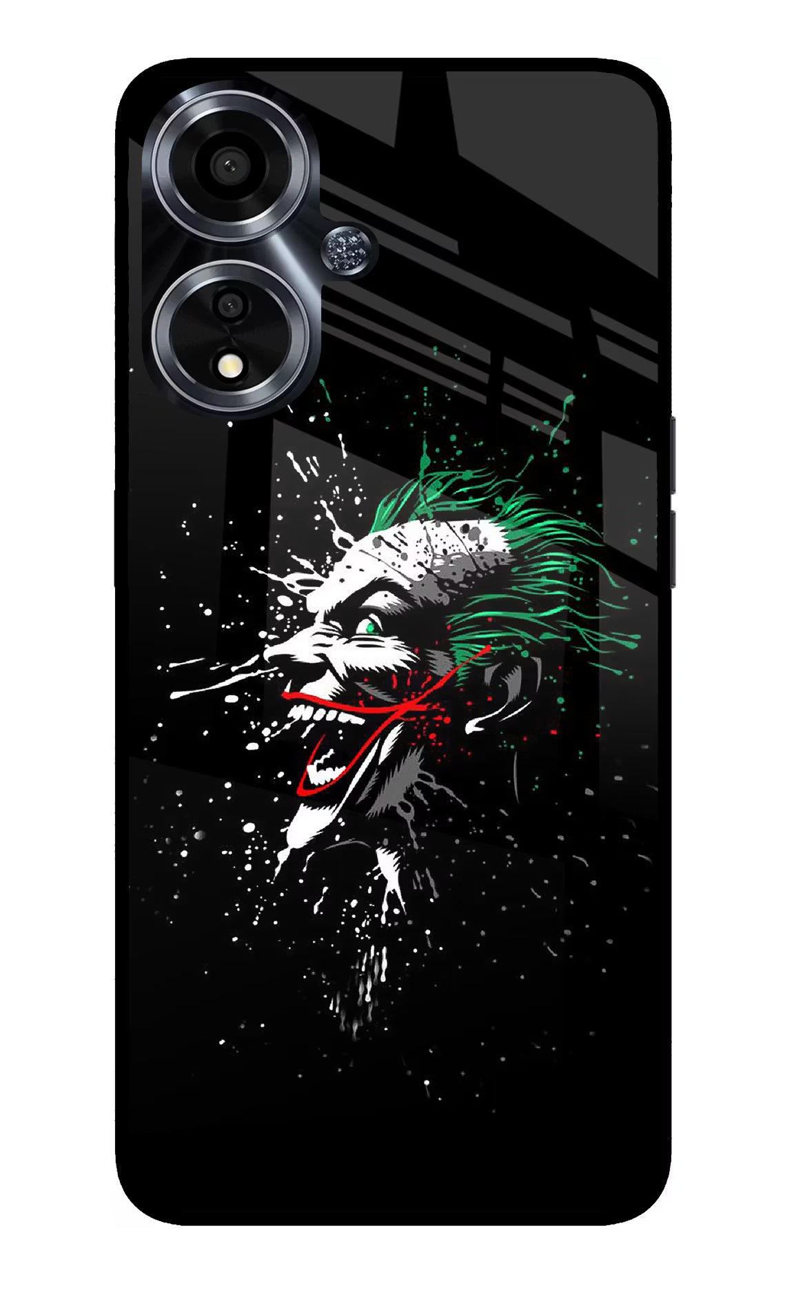 Joker Oppo A59 5G Glass Case Back Cover by Casekaro