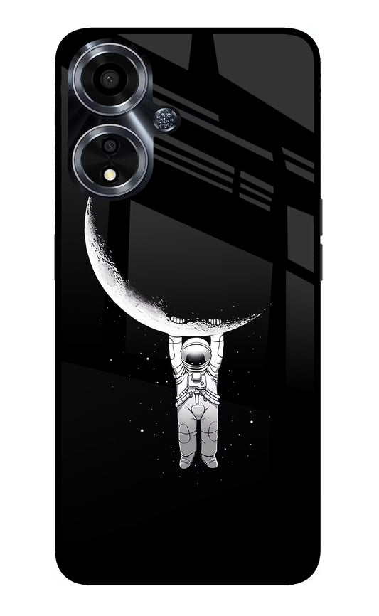 Moon Space Oppo A59 5G Glass Case