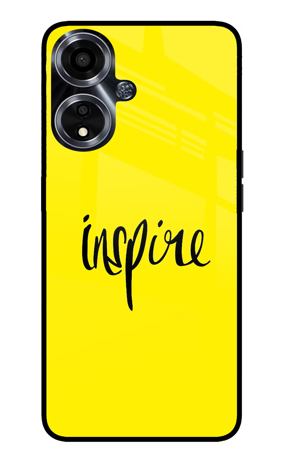Inspire Oppo A59 5G Glass Case Back Cover by Casekaro