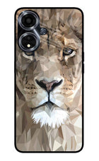 Lion Art Oppo A59 5G Glass Case