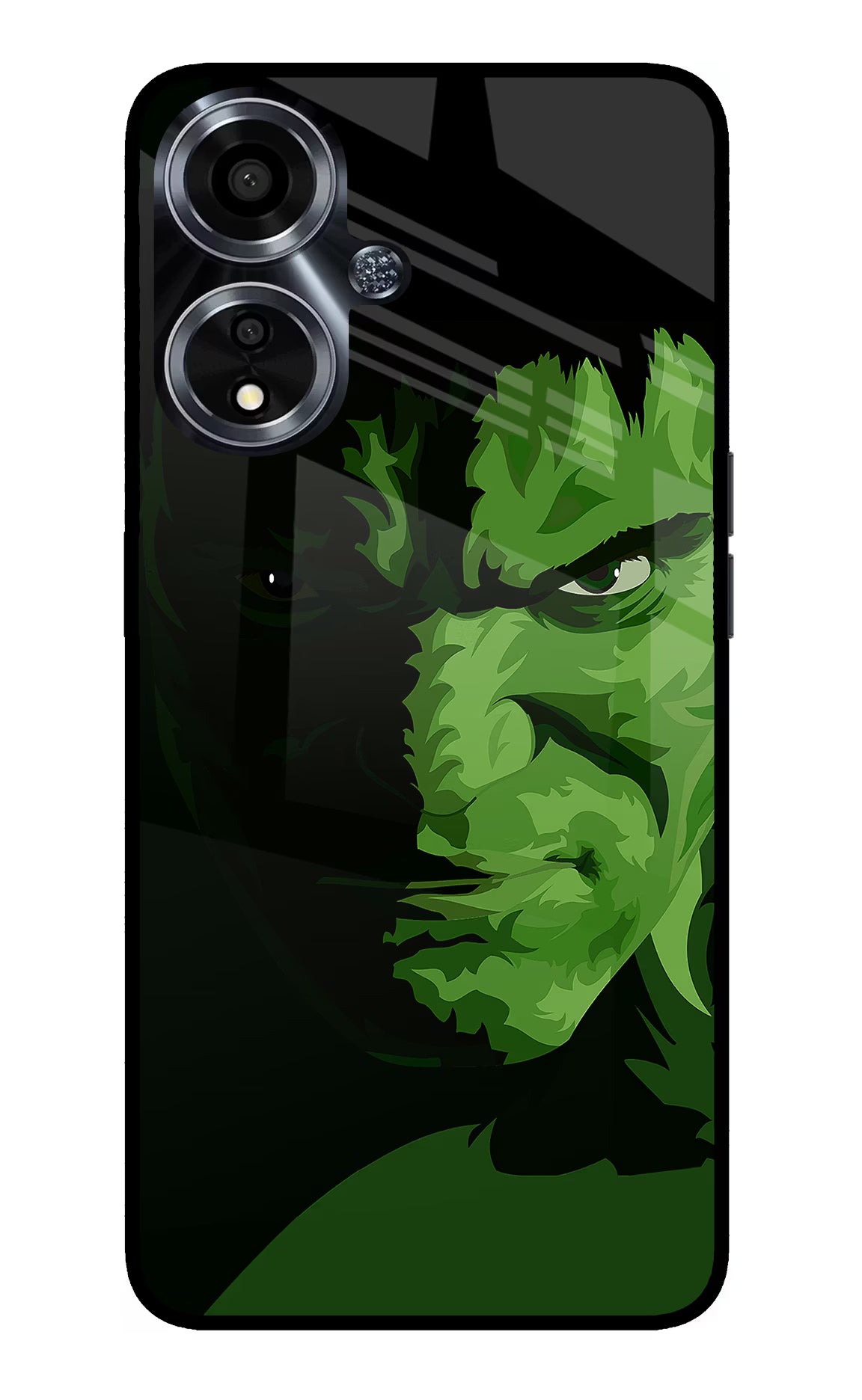 HULK Oppo A59 5G Glass Case Back Cover by Casekaro