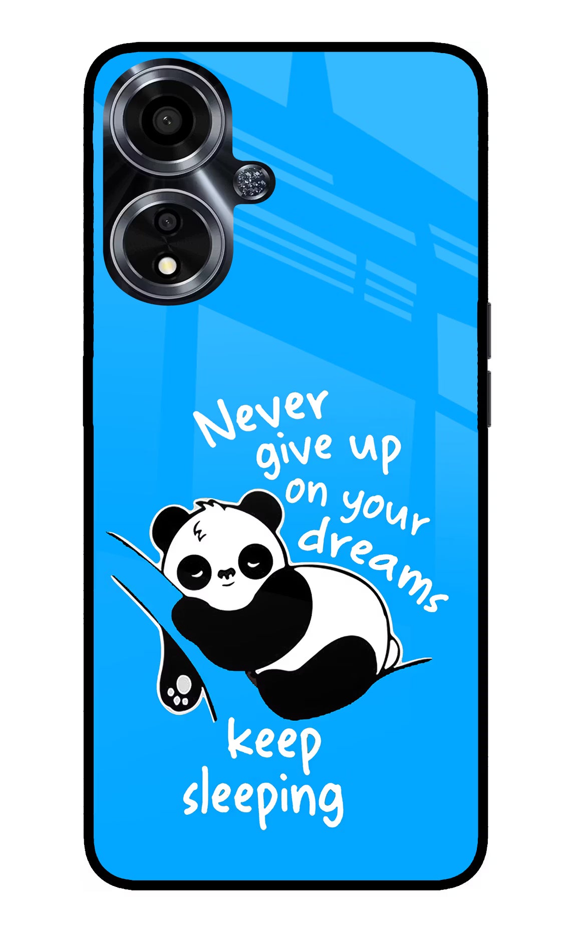 Keep Sleeping Oppo A59 5G Glass Case