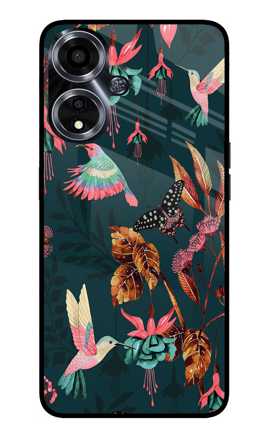 Birds Oppo A59 5G Glass Case