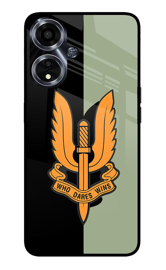 Balidan Logo Oppo A59 5G Glass Case