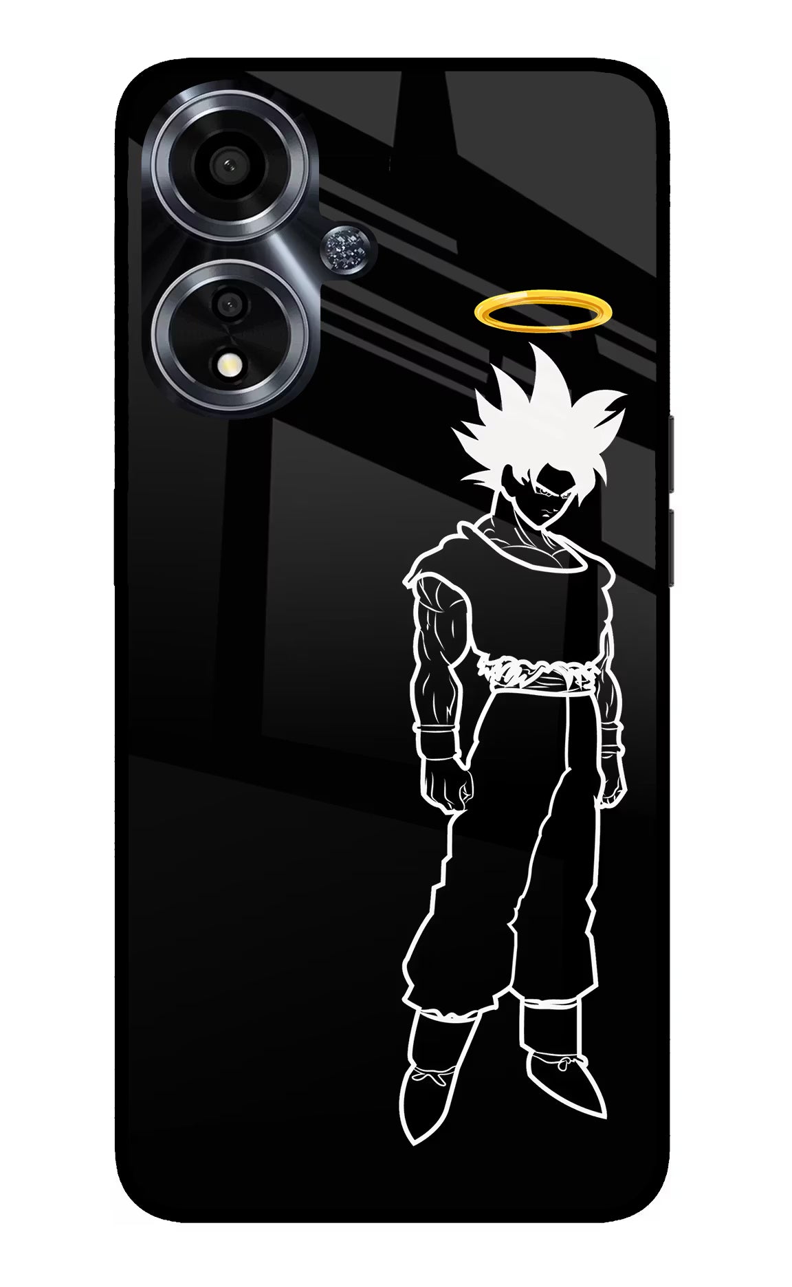 DBS Character Oppo A59 5G Glass Case Back Cover by Casekaro