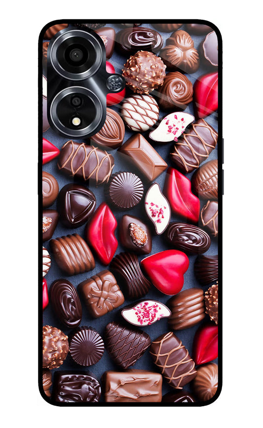 Chocolates Oppo A59 5G Glass Case