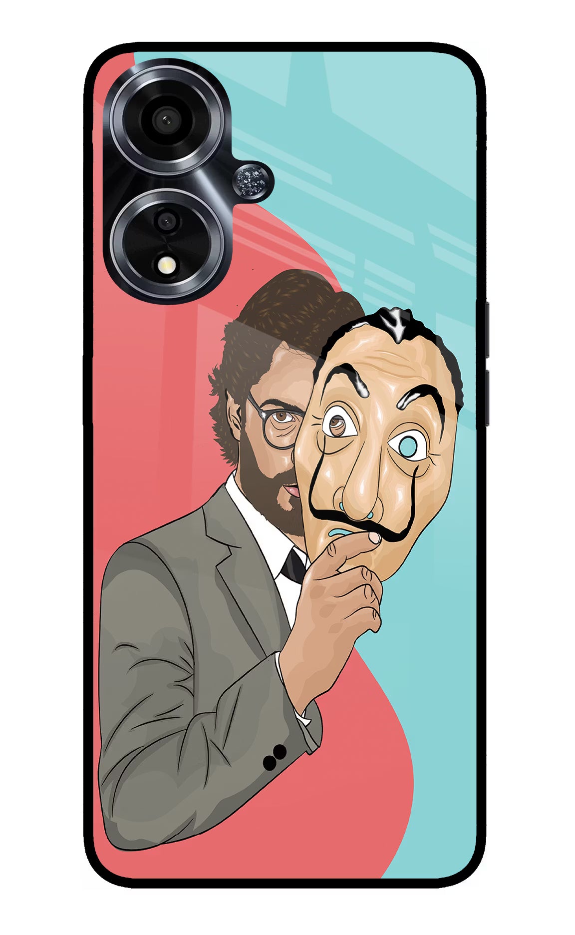 Professor Oppo A59 5G Glass Case