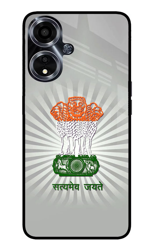 Satyamev Jayate Art Oppo A59 5G Glass Case