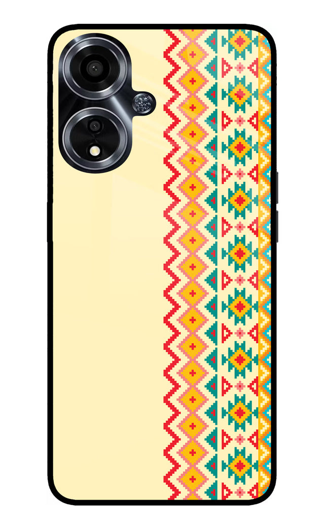 Ethnic Seamless Oppo A59 5G Glass Case
