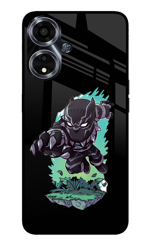 Black Panther Oppo A59 5G Glass Case