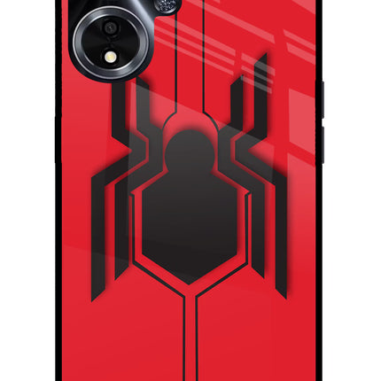 Spider Oppo A59 5G Glass Case Back Cover by Casekaro