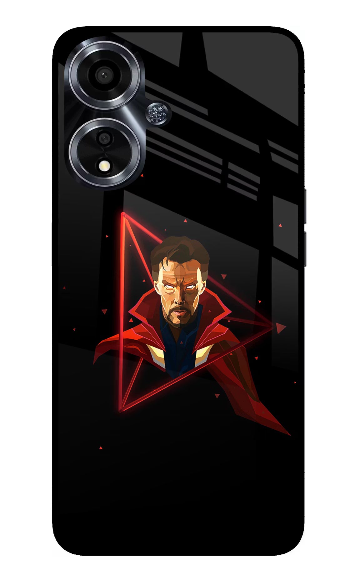 Doctor Ordinary Oppo A59 5G Glass Case Back Cover by Casekaro